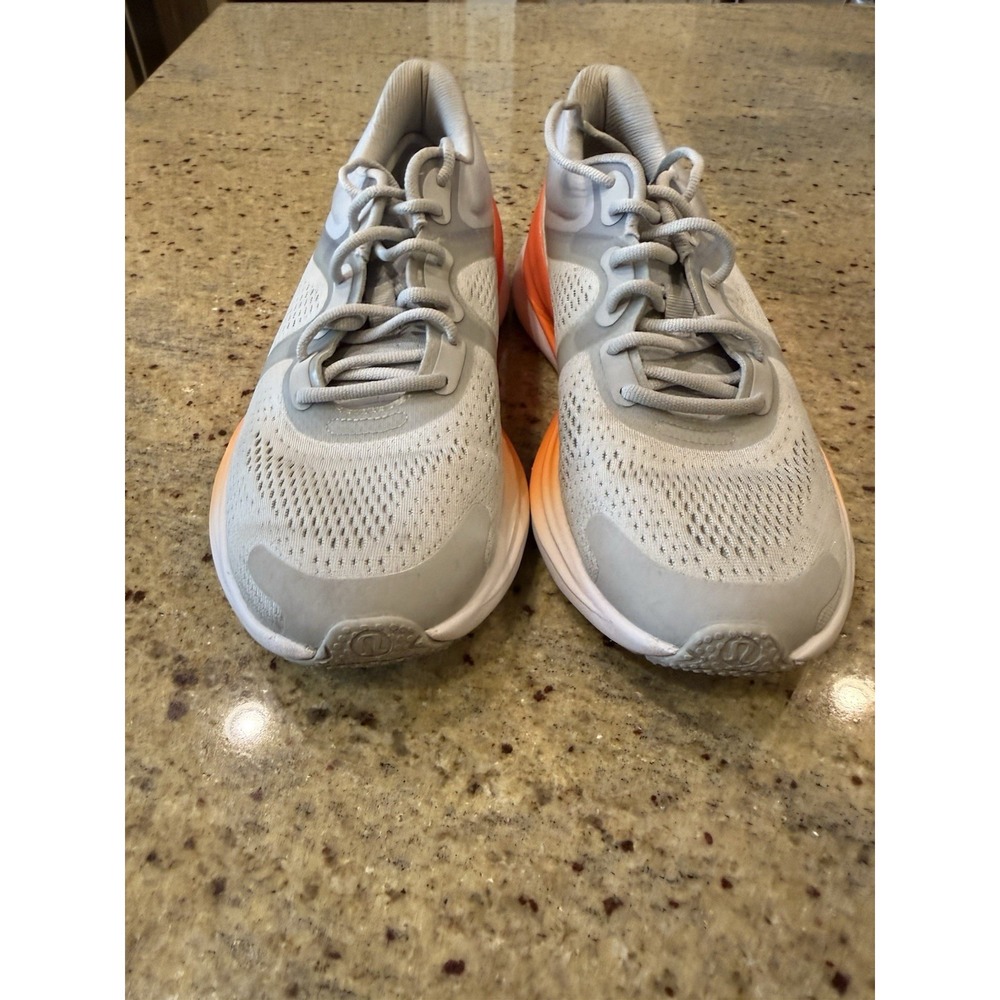 LULULEMON Blissfeel Women's Running Shoe Vapor/Orange/White Size 6.5 EUC - Picture 5 of 9
